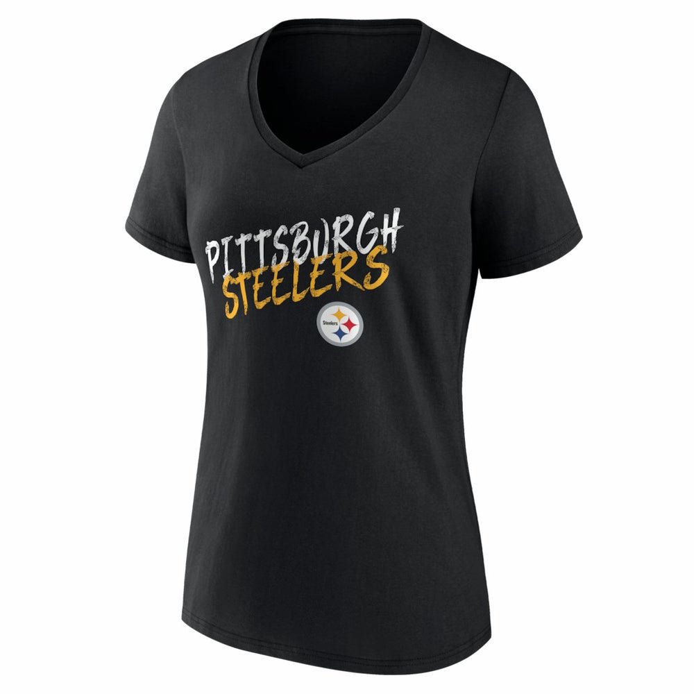 Pittsburgh Steelers Women's Hustle V-Neck T-Shirt | NFL Near me