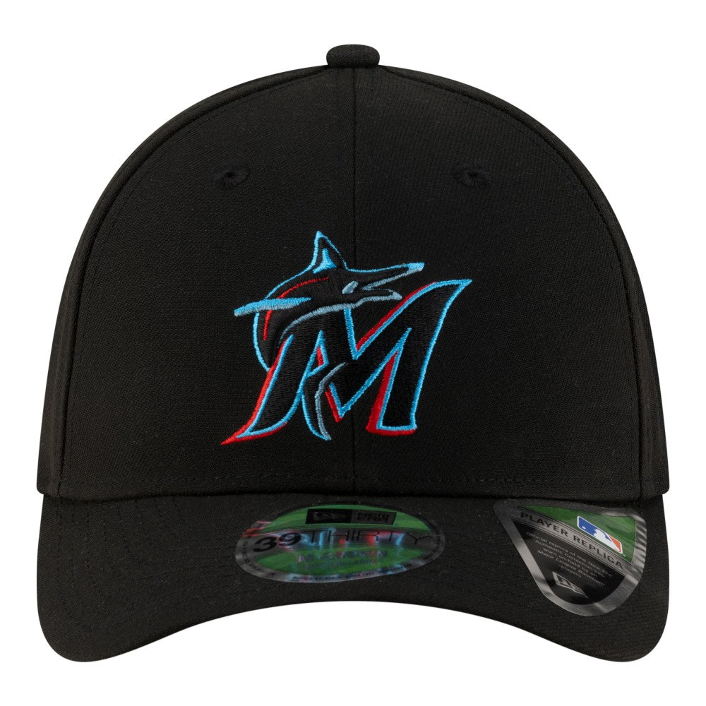 Miami Marlins New Era Player Replica 39THIRTY M-Crown Flex Hat - MLB Hats