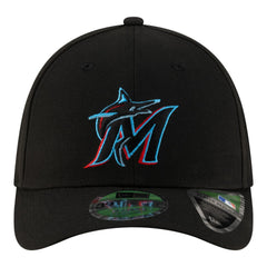 Miami Marlins New Era Player Replica 39THIRTY M-Crown Flex Hat - MLB Hats