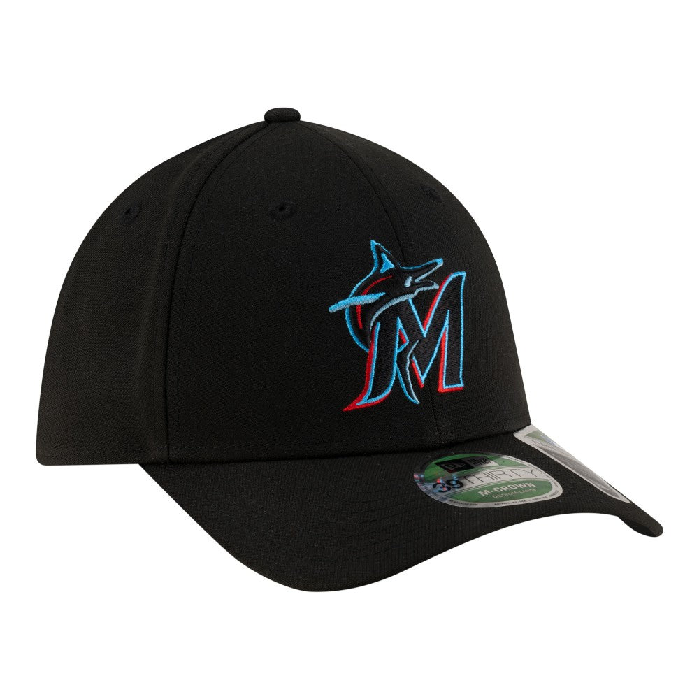 Miami Marlins New Era Player Replica 39THIRTY M-Crown Flex Hat - MLB Hats
