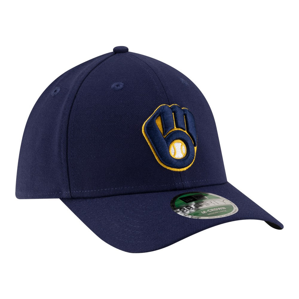 Milwaukee Brewers New Era Player Replica 39THIRTY M-Crown Flex Hat - MLB Hats