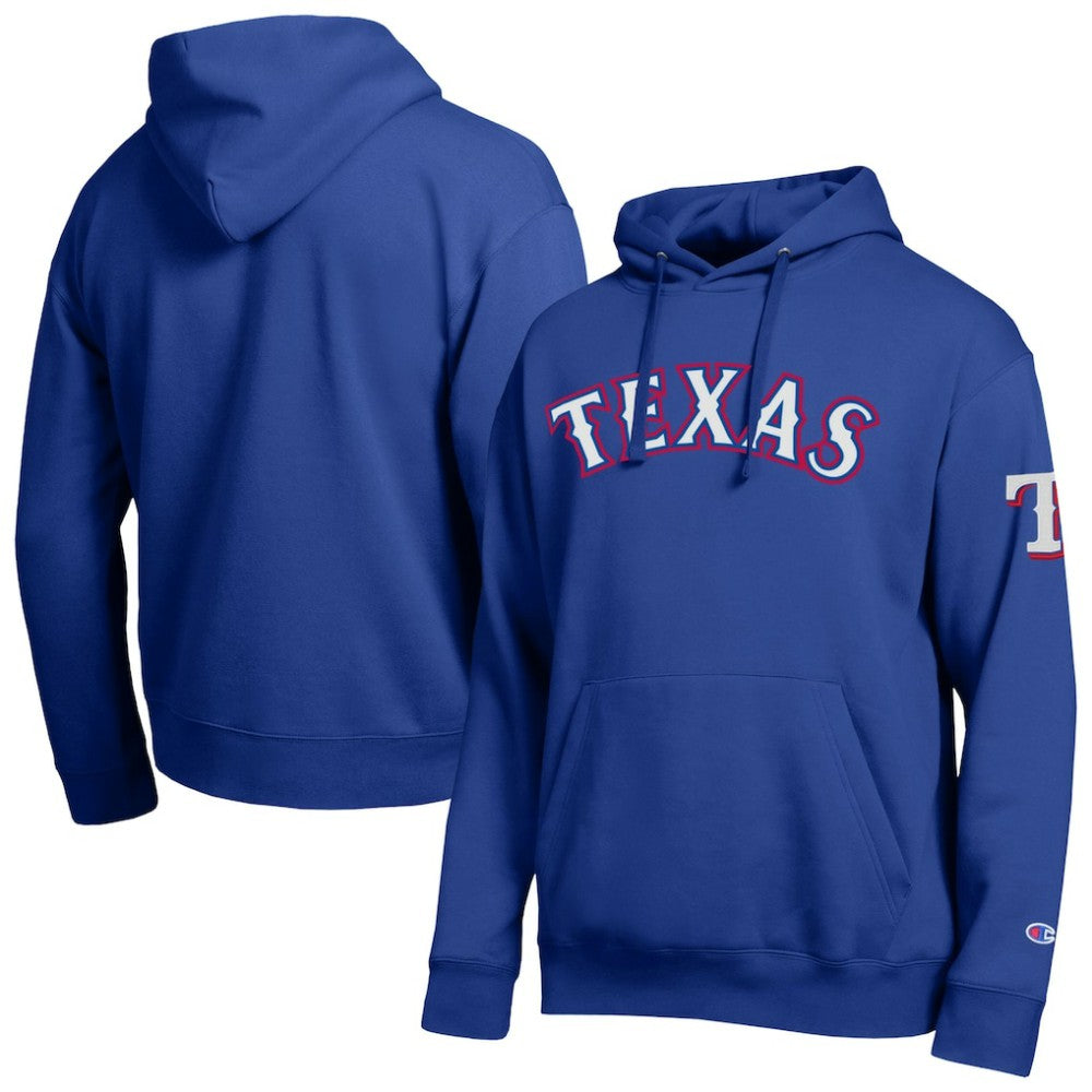 Texas Rangers Champion All Star Wordmark Hoodie - MLB Hoodies