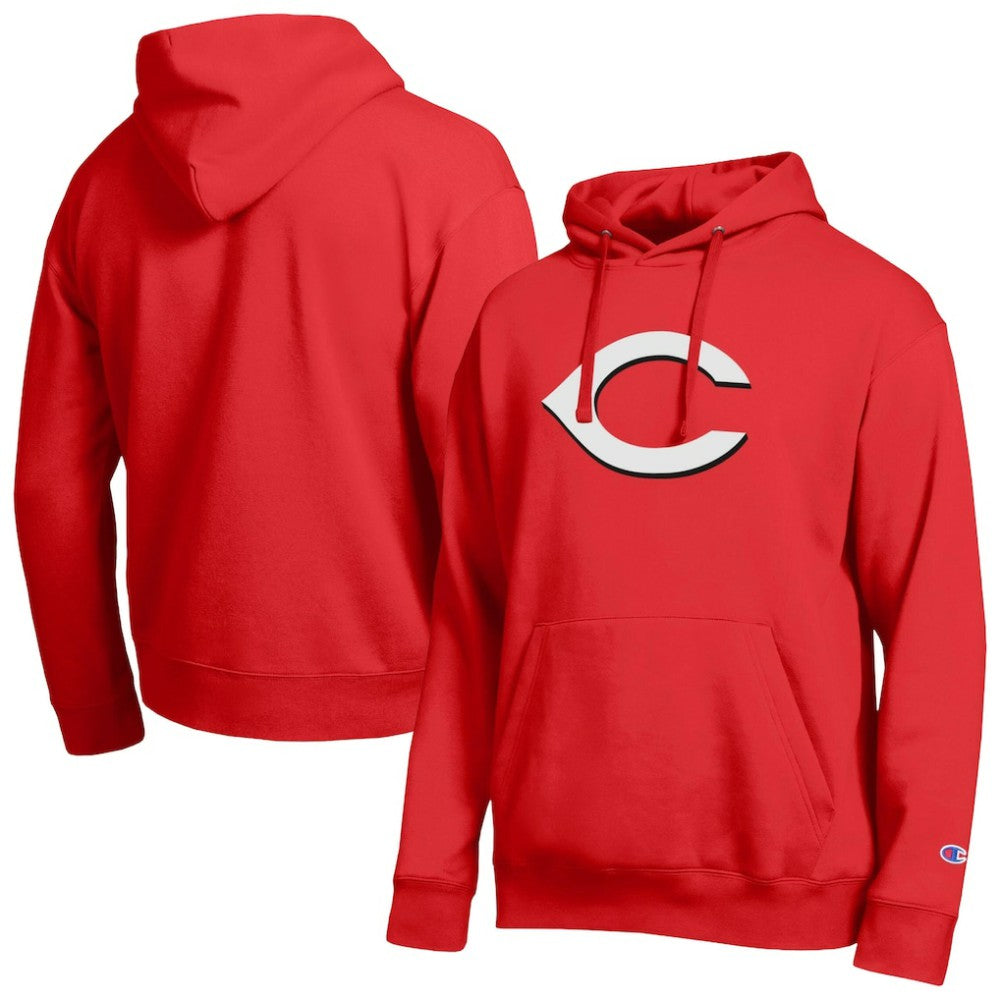 Cincinnati Reds Champion All Star Embroidered Logo Hoodie - MLB Hoodies