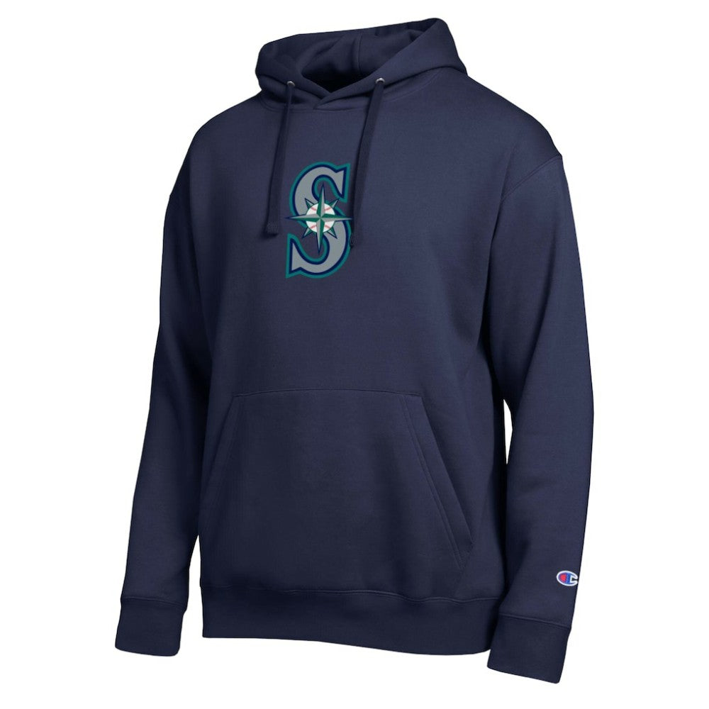 Seattle Mariners Champion All Star Embroidered Logo Hoodie - MLB Hoodies