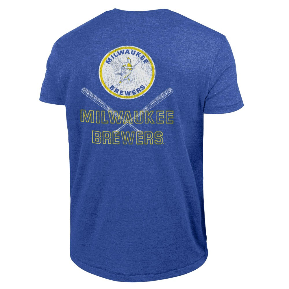 Milwaukee Brewers Champion Tri-Blend T-Shirt - MLB T-shirts
