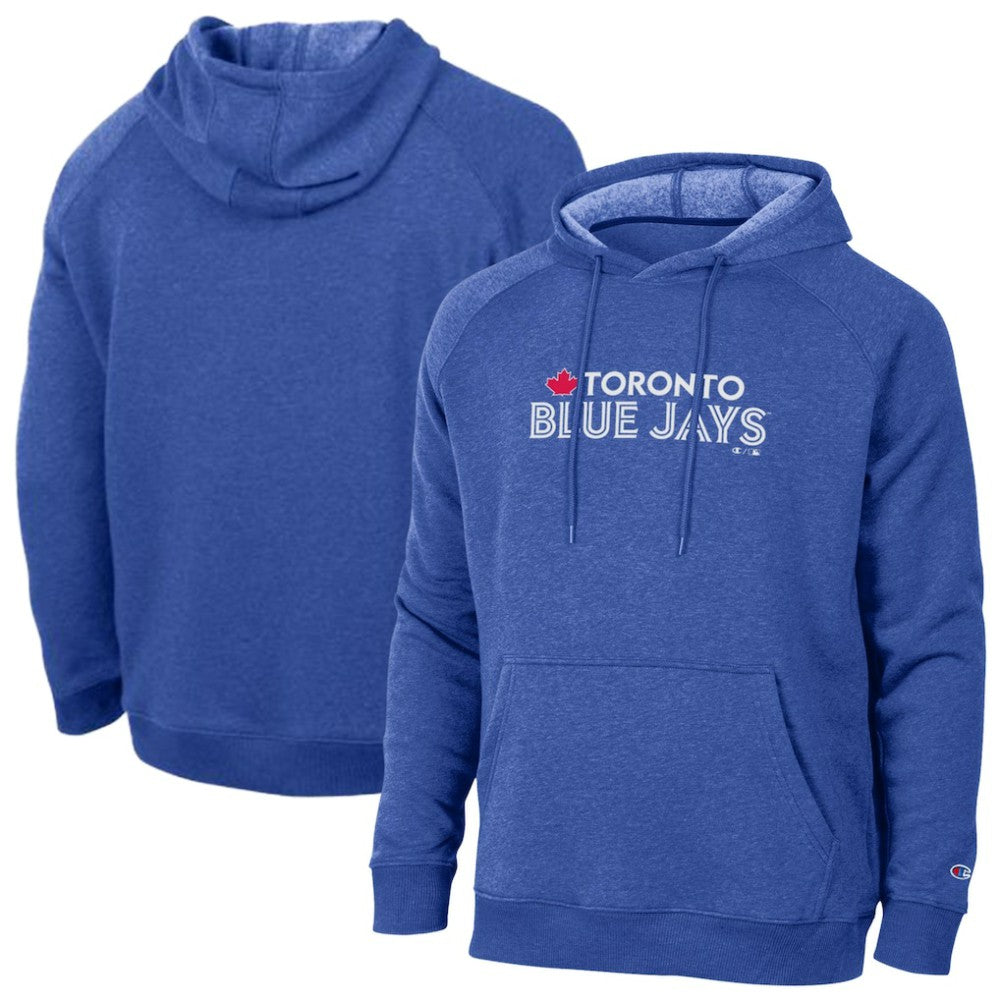 Toronto Blue Jays Champion Triumph Tri-Blend Raglan Hoodie - MLB Hoodies