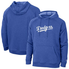 Los Angeles Dodgers Champion Triumph Tri-Blend Raglan Hoodie - MLB Hoodies