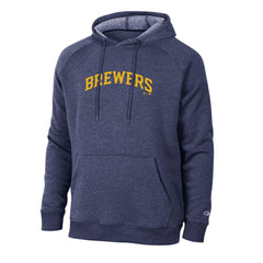 Milwaukee Brewers Champion Triumph Tri-Blend Raglan Hoodie - MLB Hoodies