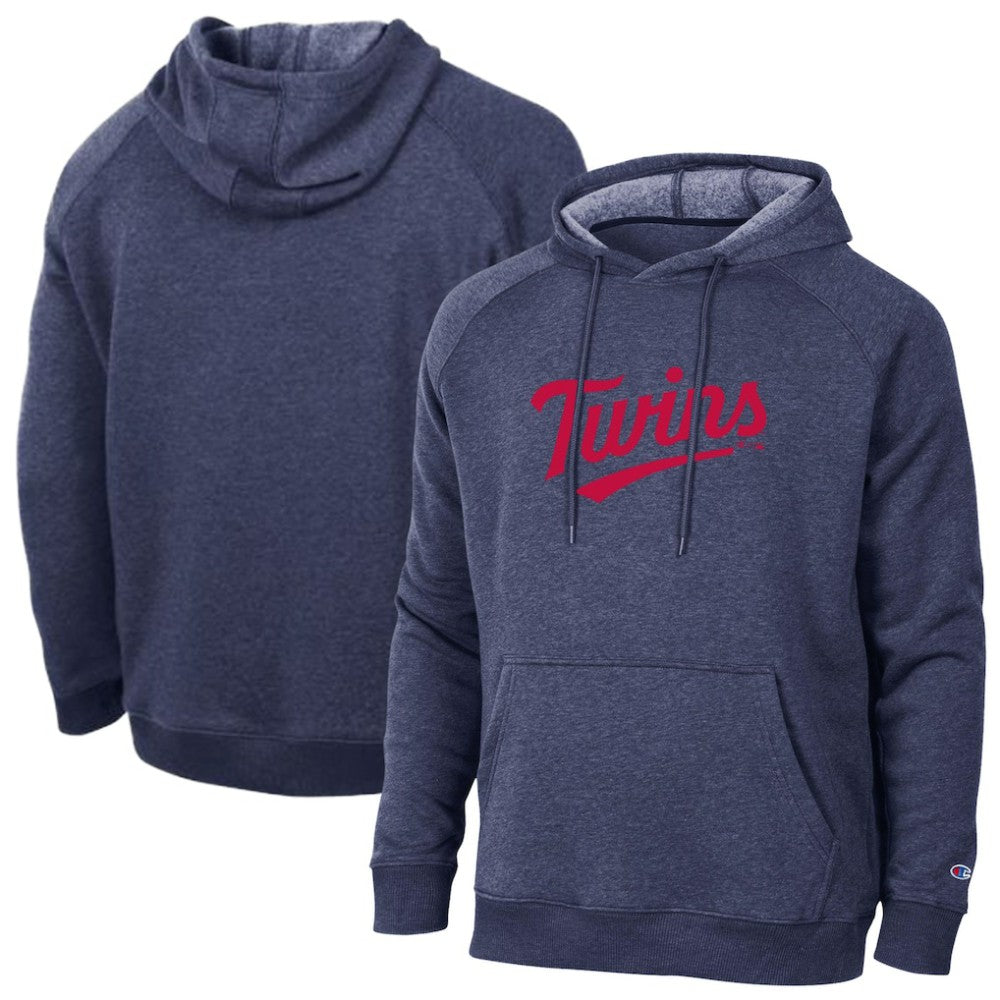 Minnesota Twins Champion Triumph Tri-Blend Raglan Hoodie - MLB Hoodies