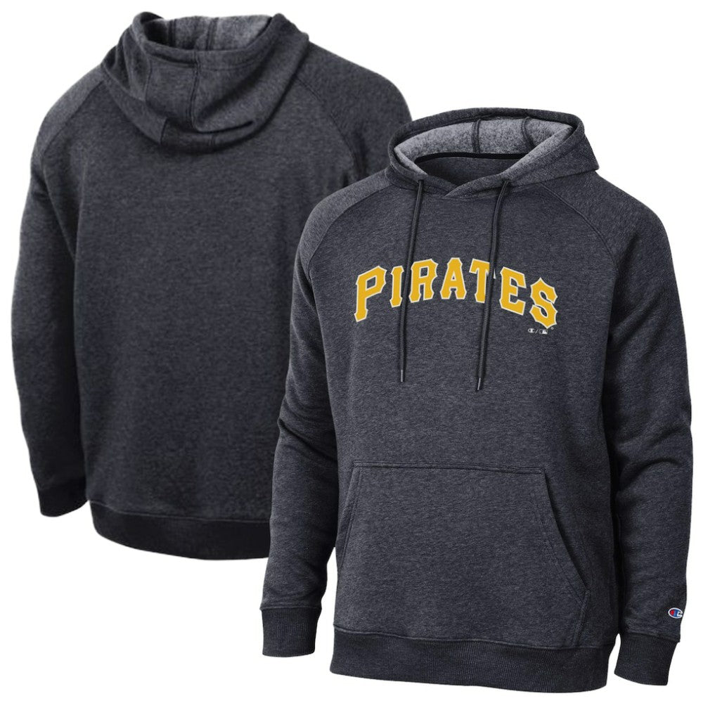 Pittsburgh Pirates Champion Triumph Tri-Blend Raglan Hoodie - MLB Hoodies