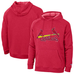 St. Louis Cardinals Champion Triumph Tri-Blend Raglan Hoodie - MLB Hoodies