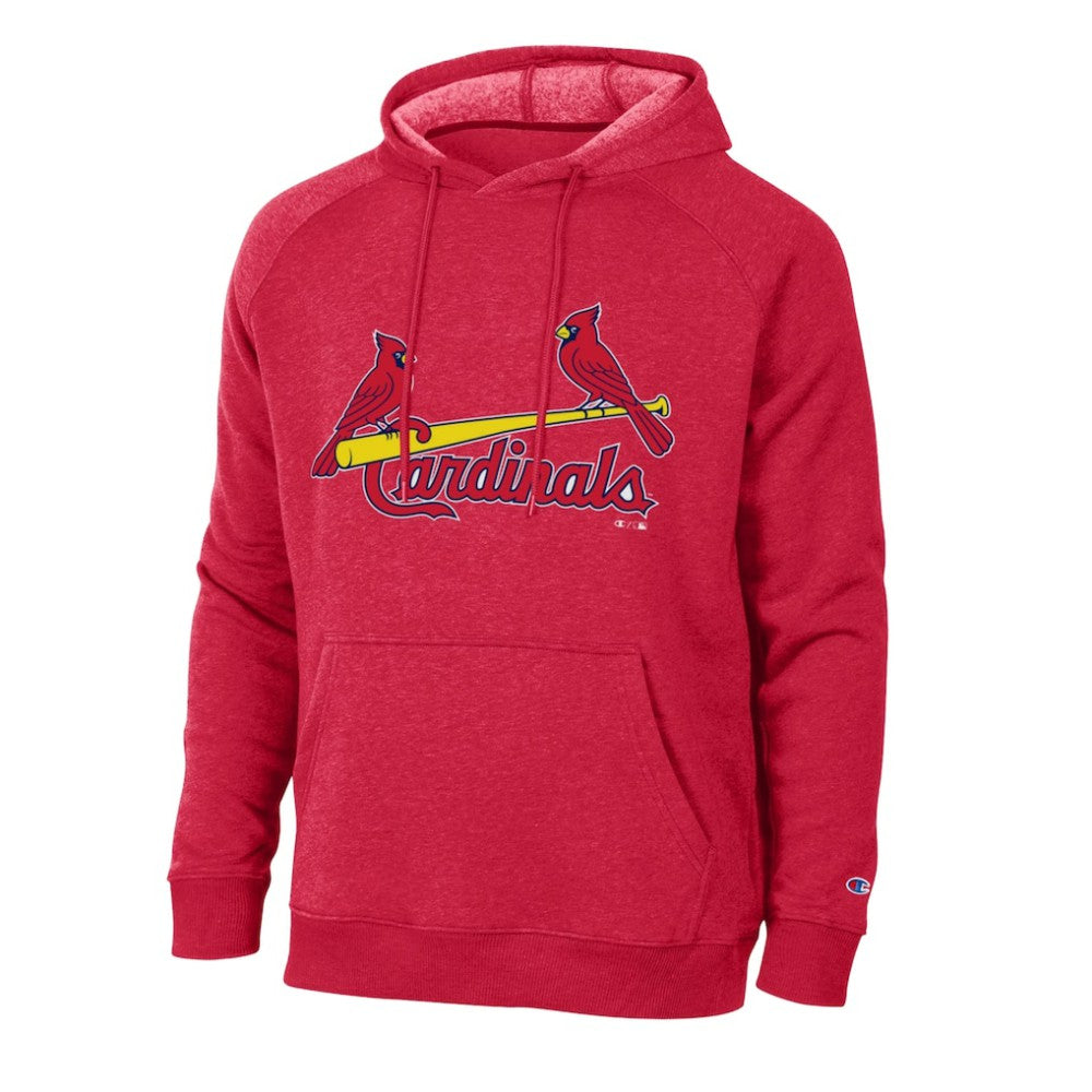 St. Louis Cardinals Champion Triumph Tri-Blend Raglan Hoodie - MLB Hoodies