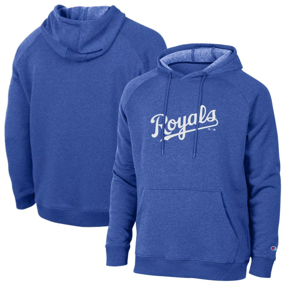 Kansas City Royals Champion Triumph Tri-Blend Raglan Hoodie - MLB Hoodies