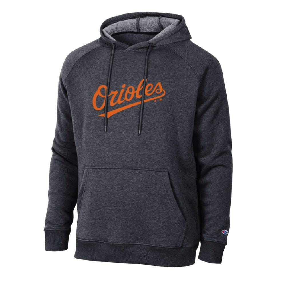 Baltimore Orioles Champion Triumph Tri-Blend Raglan Hoodie - MLB Hoodies