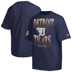 Detroit Tigers Champion Traditions Two Locations T-Shirt - MLB T-shirts