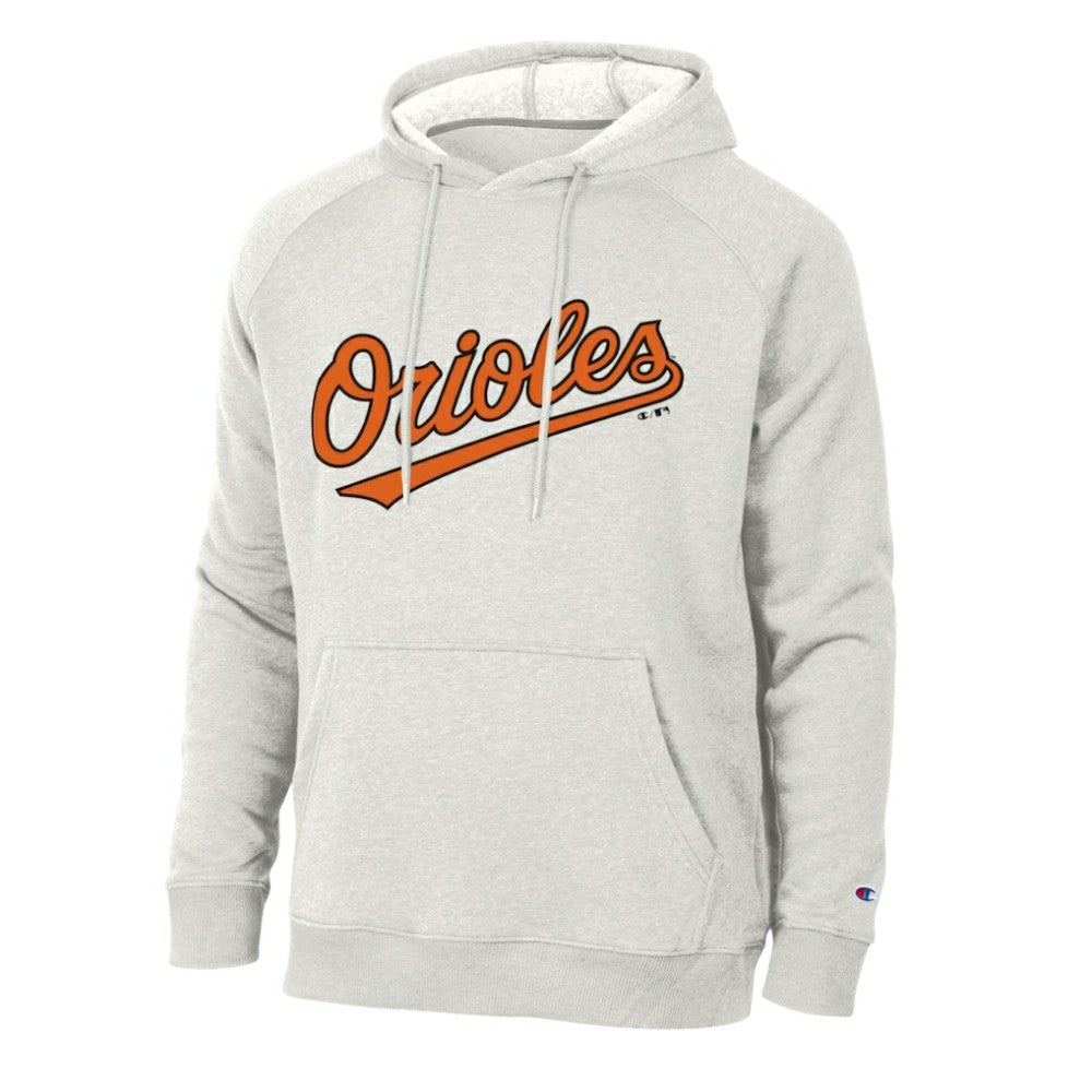Baltimore Orioles Champion Triumph Tri-Blend Raglan Hoodie - MLB Hoodies