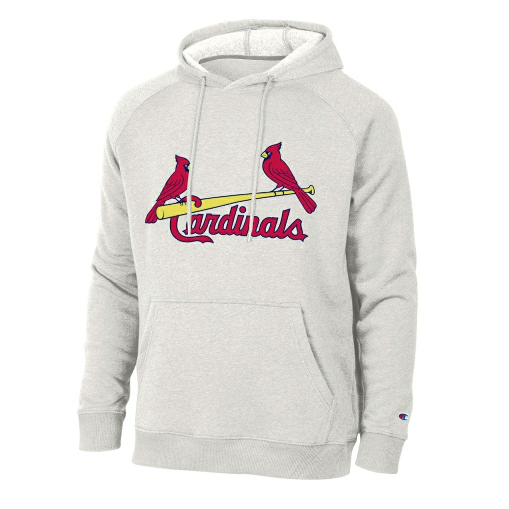 St. Louis Cardinals Champion Triumph Tri-Blend Raglan Hoodie - MLB Hoodies