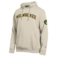 Milwaukee Brewers Champion All Star Chenille Patch Hoodie - MLB Hoodies