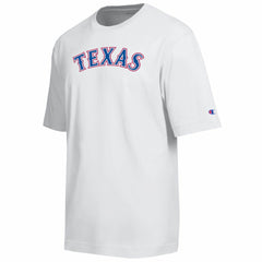 Texas Rangers Champion All Star Arched Chenille Wordmark T-Shirt - MLB T-shirts