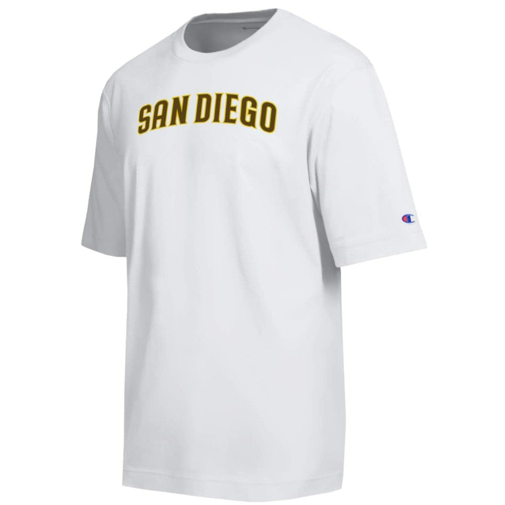 San Diego Padres Champion All Star Arched Chenille Wordmark T-Shirt - MLB T-shirts