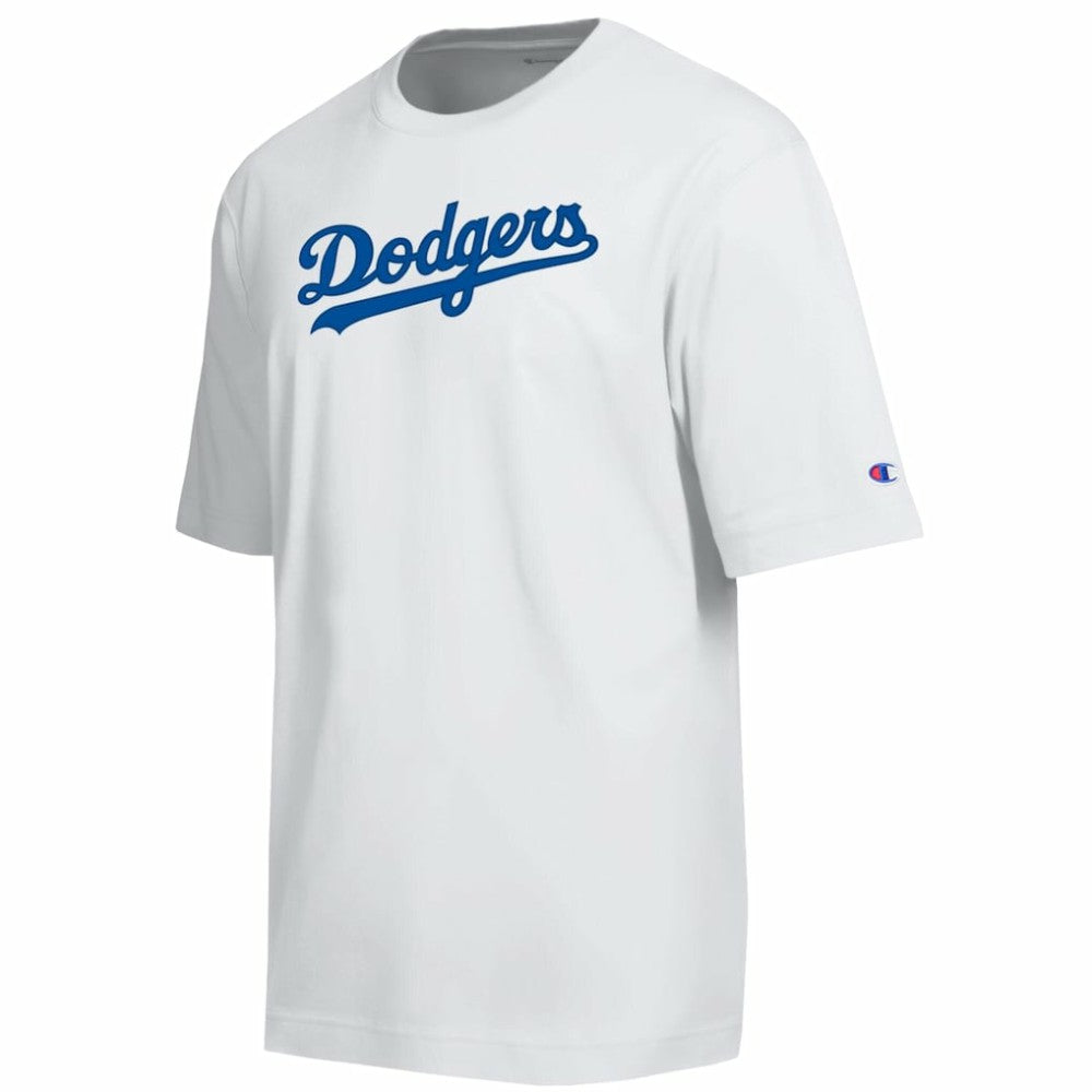 Los Angeles Dodgers Champion All Star Arched Chenille Wordmark T-Shirt - MLB T-shirts