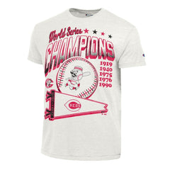 Cincinnati Reds Champion Winning Tradition Cooperstown Tri-Blend T-Shirt - MLB T-shirts