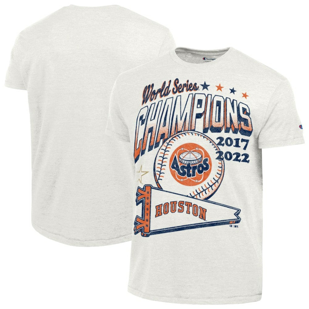 Houston Astros Champion Winning Tradition Cooperstown Tri-Blend T-Shirt - MLB T-shirts