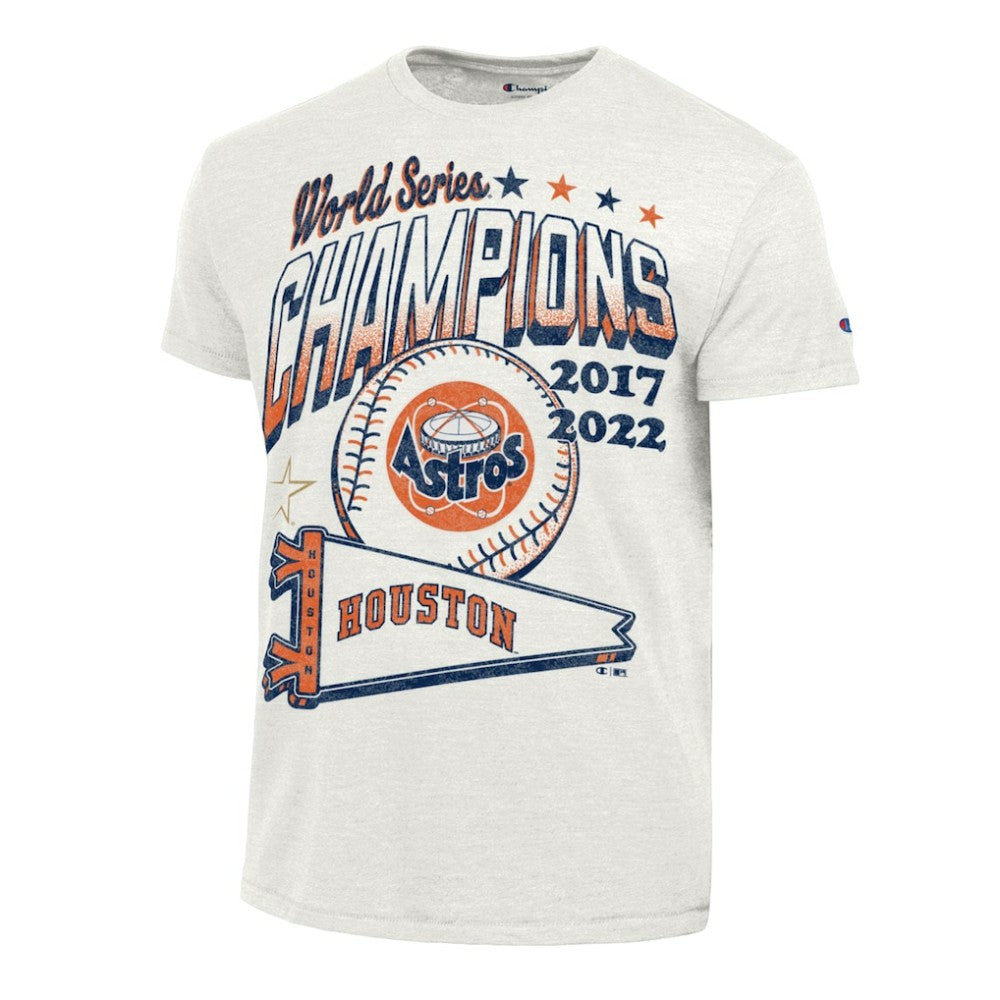 Houston Astros Champion Winning Tradition Cooperstown Tri-Blend T-Shirt - MLB T-shirts