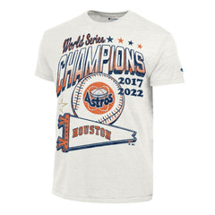 Houston Astros Champion Winning Tradition Cooperstown Tri-Blend T-Shirt - MLB T-shirts