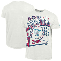 Minnesota Twins Champion Winning Tradition Cooperstown Tri-Blend T-Shirt - MLB T-shirts