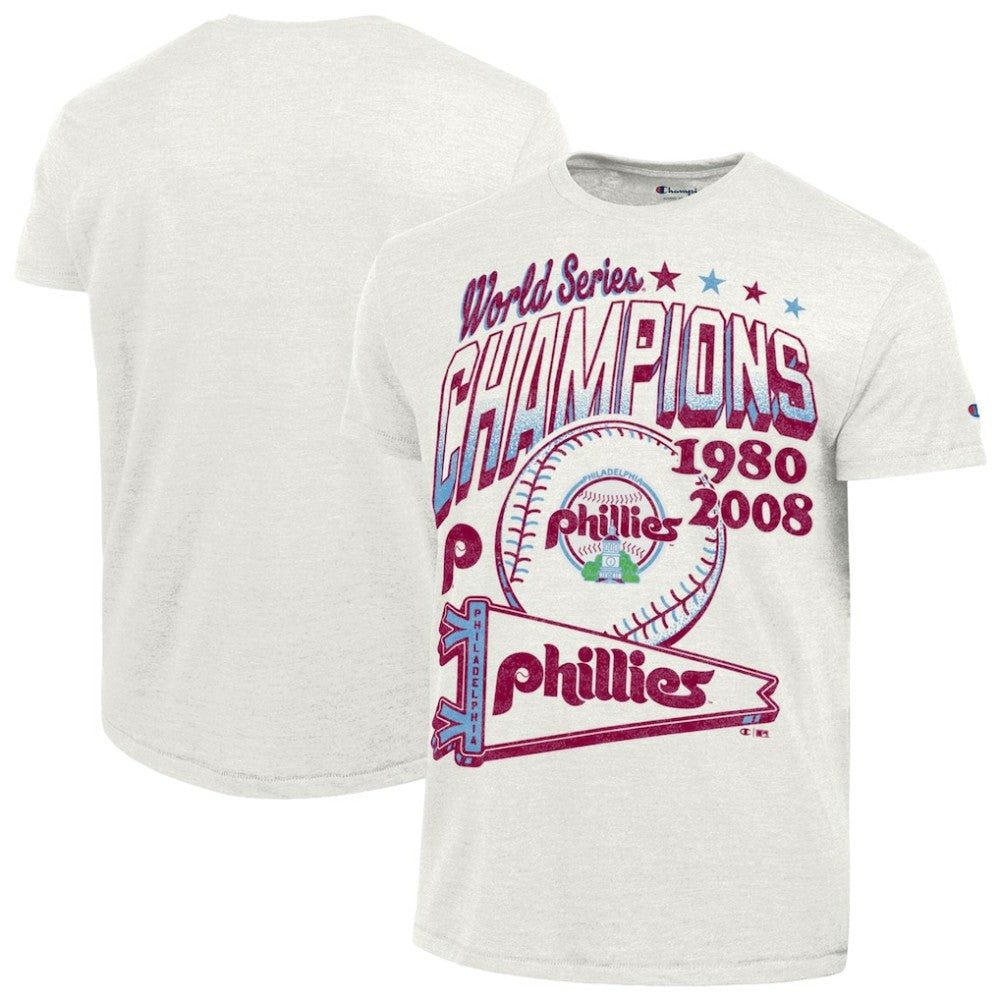Philadelphia Phillies Champion Winning Tradition Cooperstown Tri-Blend T-Shirt - MLB T-shirts