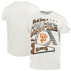 San Francisco Giants Champion Winning Tradition Cooperstown Tri-Blend T-Shirt - MLB T-shirts