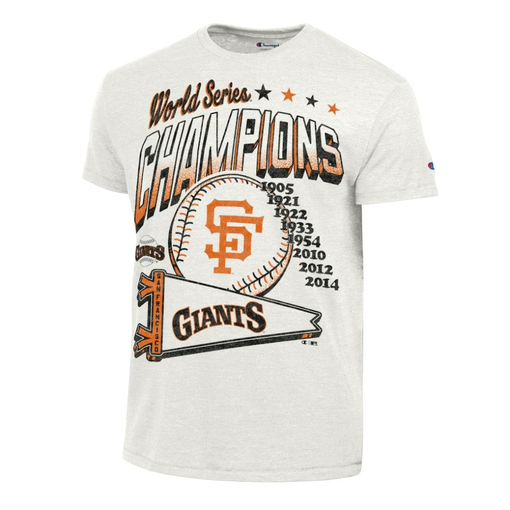 San Francisco Giants Champion Winning Tradition Cooperstown Tri-Blend T-Shirt - MLB T-shirts