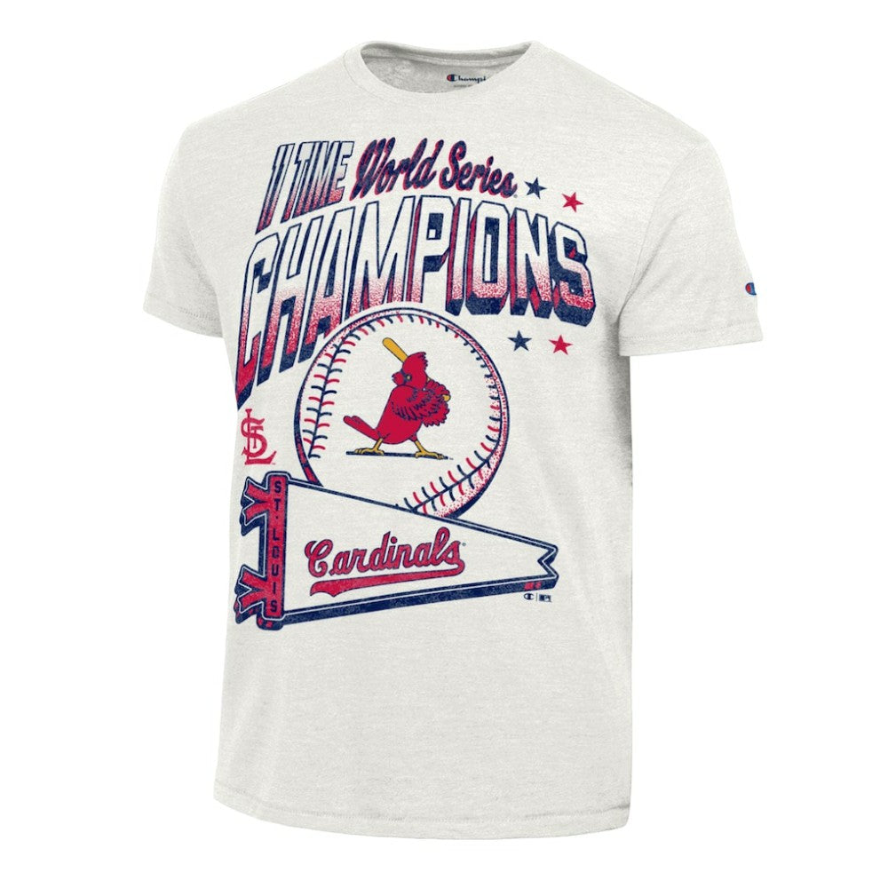 St. Louis Cardinals Champion Winning Tradition Cooperstown Tri-Blend T-Shirt - MLB T-shirts