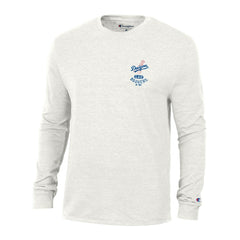 Los Angeles Dodgers Champion Cooperstown Winning Tradition Tri-Blend Long Sleeve T-Shirt - MLB T-shirts