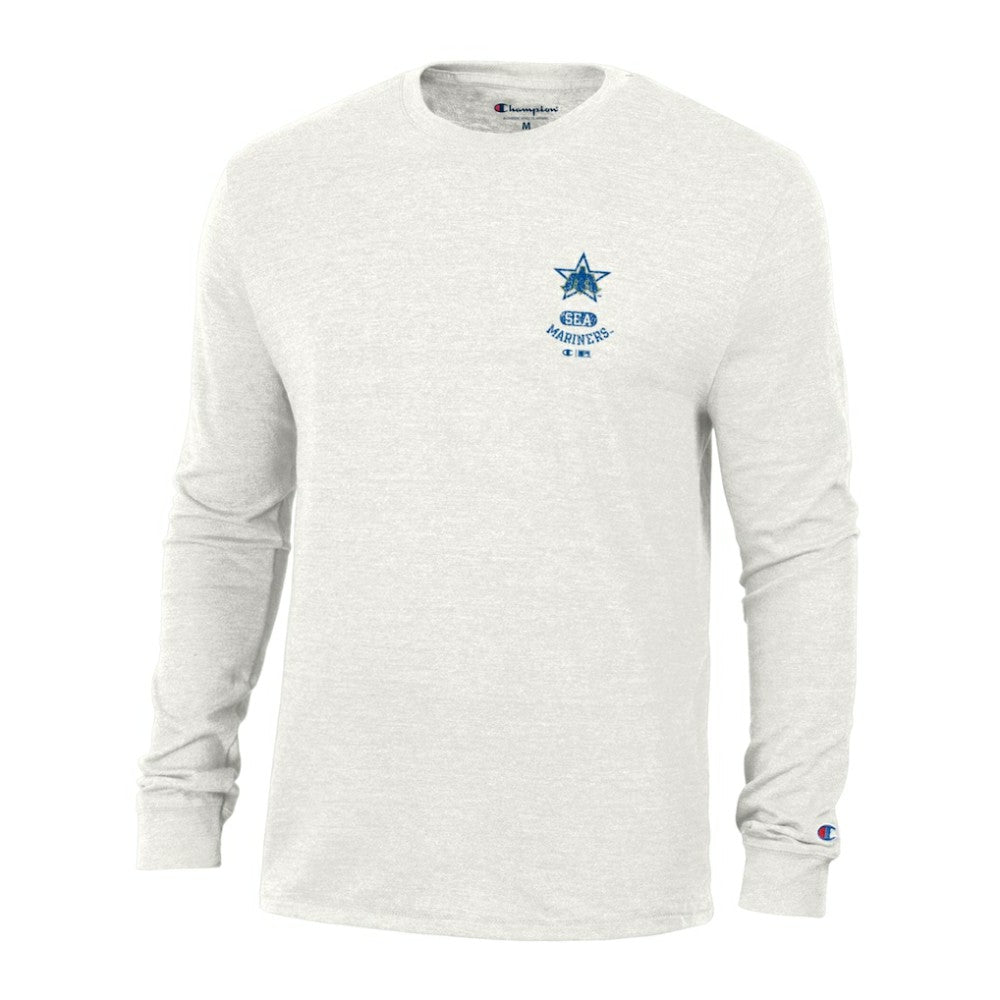 Seattle Mariners Champion Cooperstown Winning Tradition Tri-Blend Long Sleeve T-Shirt - MLB T-shirts