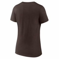 Cleveland Browns Women's Hustle V-Neck T-Shirt | NFL Discount