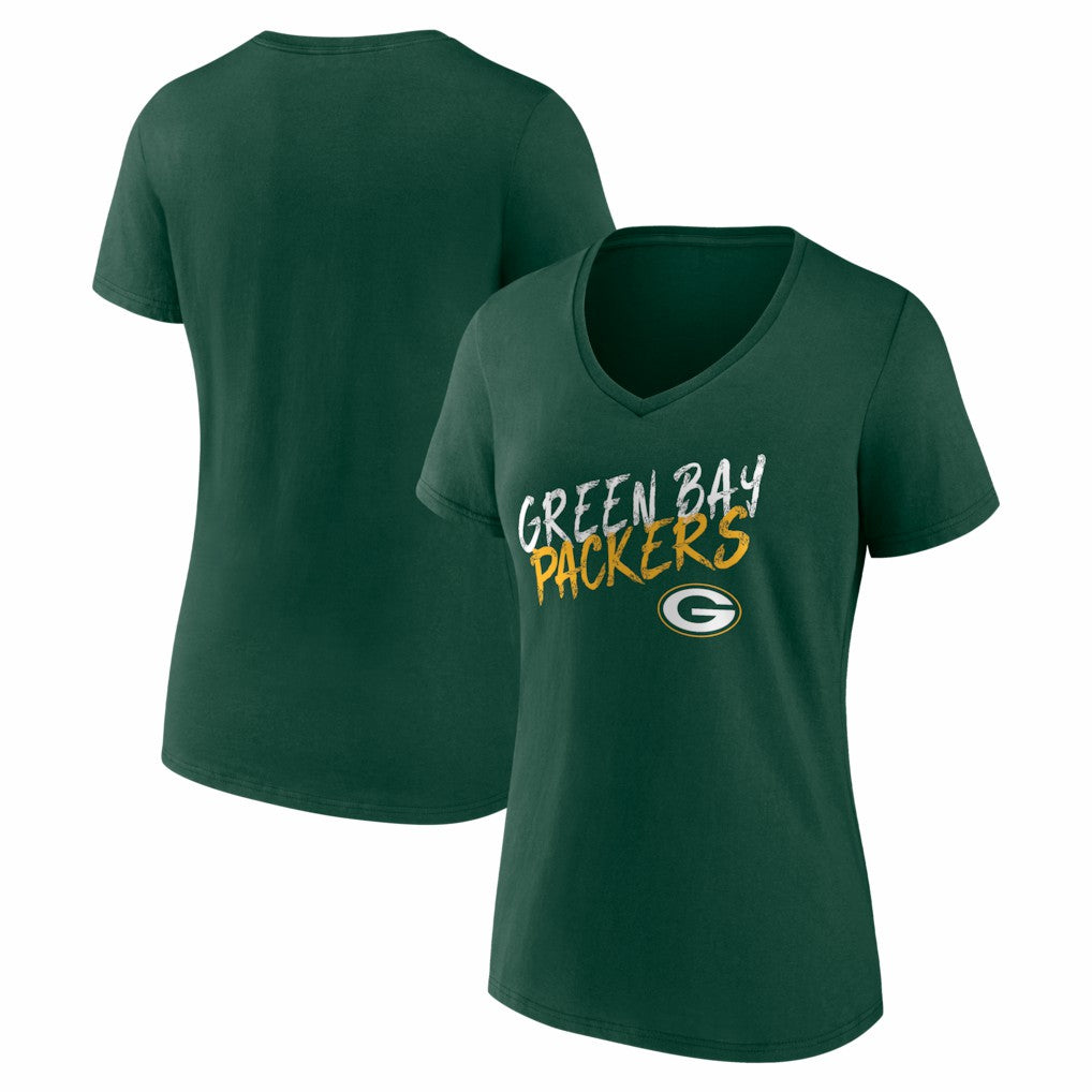 Green Bay Packers Women's Hustle V-Neck T-Shirt | NFL Near me