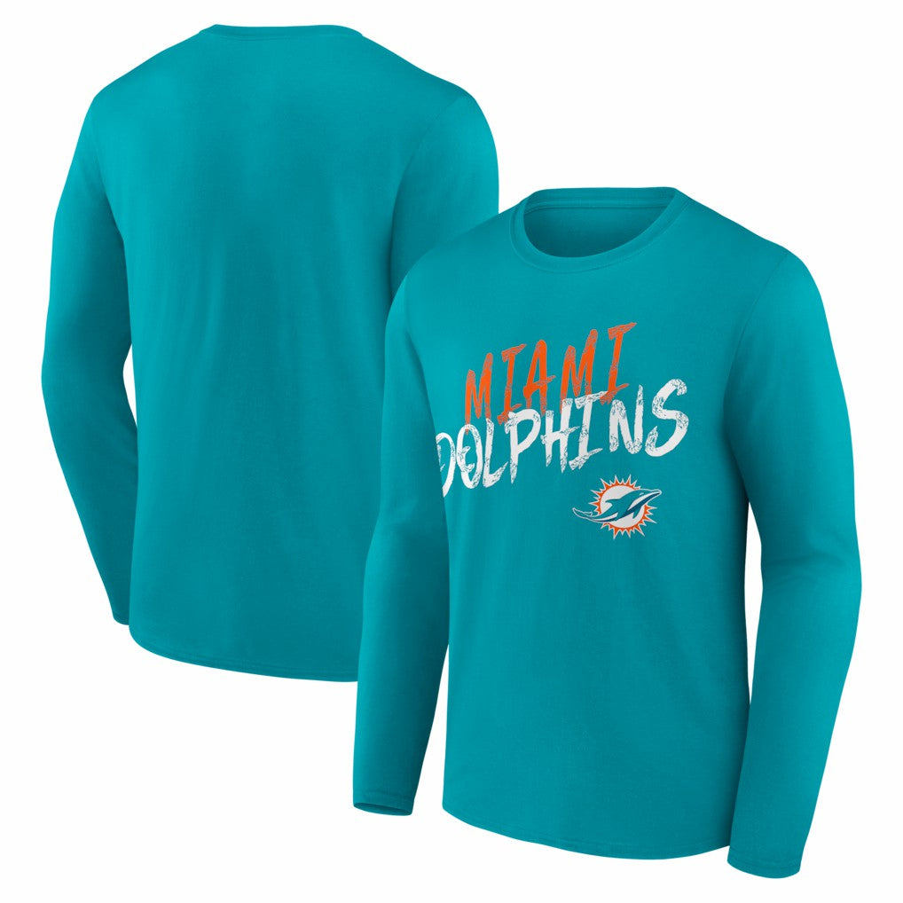 Miami Dolphins Hustle Long Sleeve T-Shirt | NFL US