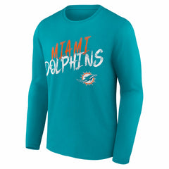 Miami Dolphins Hustle Long Sleeve T-Shirt | NFL US