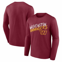Washington Commanders Hustle Long Sleeve T-Shirt | NFL New