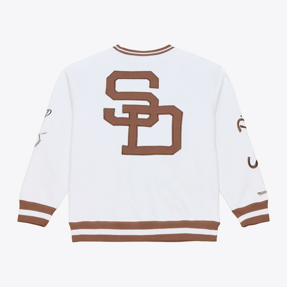 San Diego Padres Mitchell & Ness Arctic Fleece Sweatshirt - MLB Sweatshirts