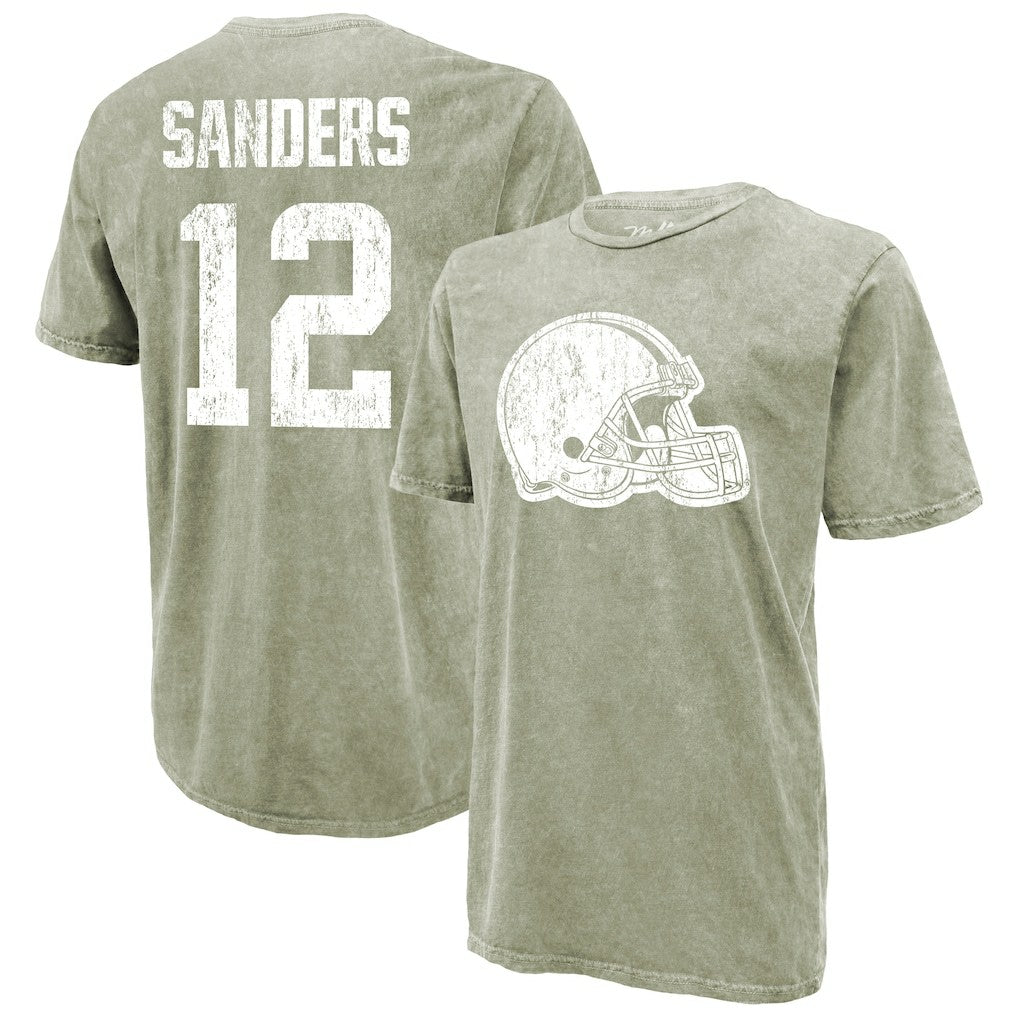 Cleveland Browns Shedeur Sanders  Majestic Threads Mineral Wash Name & Number T-Shirt | NFL New