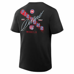Black Detroit Pistons SOS T-Shirt sale | NBA