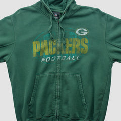 Green Bay Packers Team Edition Apparel 2010s Hooded Full Zip Sweatshirt | NFL New