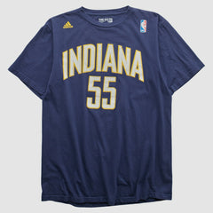 Navy Indiana Pacers 2010s T-shirt | NBA