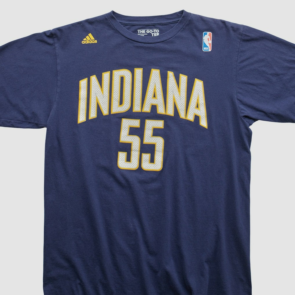 Navy Indiana Pacers 2010s T-shirt | NBA