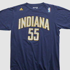 Navy Indiana Pacers 2010s T-shirt | NBA