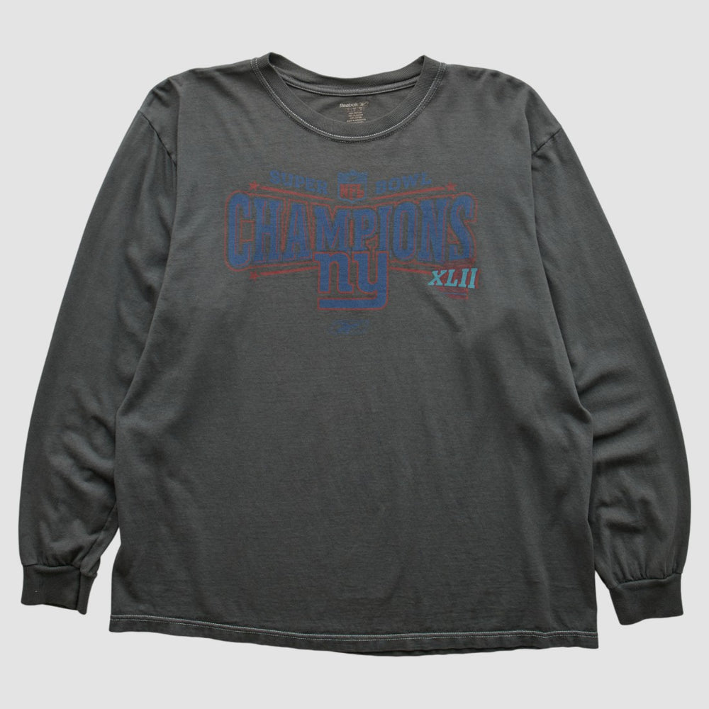 New York Giants Reebok 2008 Long Sleeve T-shirt | NFL Near me