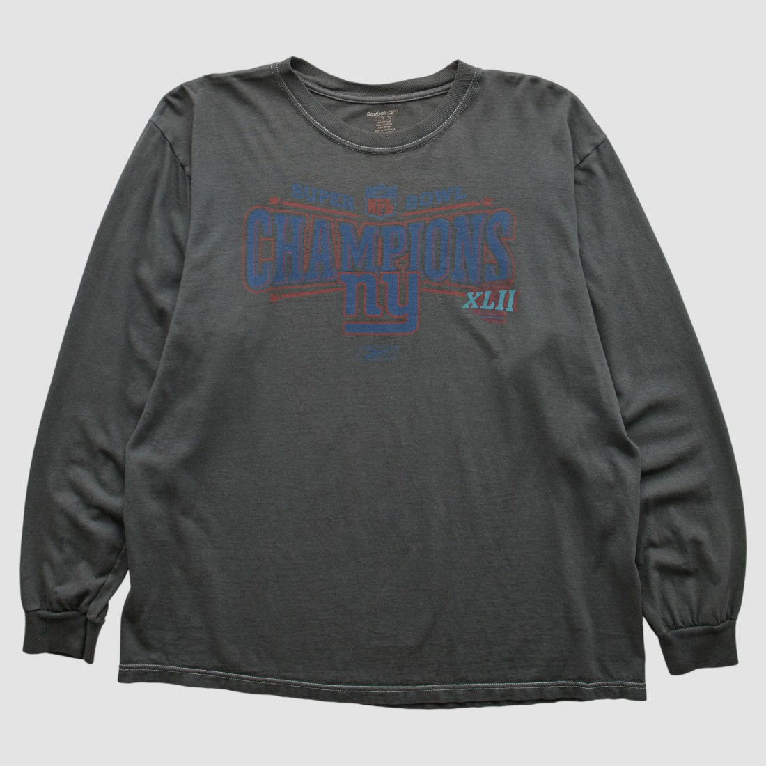 New York Giants Reebok 2008 Long Sleeve T-shirt | NFL Near me